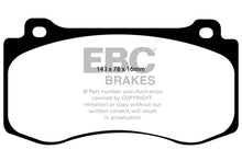 Charger l&#39;image dans la galerie, EBC 05-10 Chrysler 300C 6.1 SRT8 Redstuff Front Brake Pads