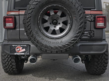 Carica l&#39;immagine nel visualizzatore di Gallery, aFe Rebel Series 409 Stainless Steel Cat-Back Exhaust 18-21 Jeep Wrangler JL 2.0L (t) - Black Tip