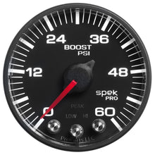 Charger l&#39;image dans la galerie, Autometer Spek-Pro 52.4mm 0-60 PSI Digital Stepper Motor Boost Gauge