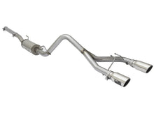 Cargar imagen en el visor de la galería, aFe Rebel Series CB 2.5in Dual Center Exit SS Exhaust w/ Polish Tip 07-15 Jeep Wrangler 3.6L/3.8L V6