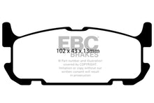 Charger l&#39;image dans la galerie, EBC 04-05 Mazda Miata MX5 1.8 (Sports Suspension) Greenstuff Rear Brake Pads