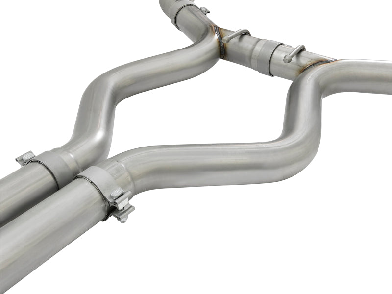 aFe 20-21 Audi RS6 Avant V8 4L (tt) MACH Force-Xp 3in to 2.5in 304 SS Cat-Back Exhaust w/ Black Tip