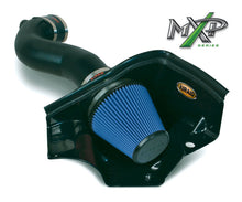 Cargar imagen en el visor de la galería, Airaid 11-14 Ford Mustang GT 5.0L Race Only (No MVT) MXP Intake System w/ Tube (Dry / Blue Media)