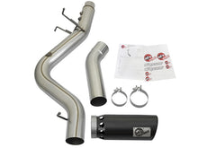 Cargar imagen en el visor de la galería, aFe LARGE BORE HD 4in 409-SS DPF-Back Exhaust w/Black Tip 2017 GM Duramax V8-6.6L (td) L5P