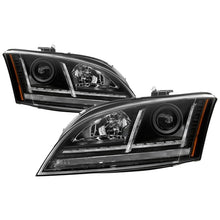 Load image into Gallery viewer, Spyder 08-15 Audi TT HID Xenon Projector Headlights w/Seq Turn Signal - Blk (PRO-YD-ATT08-HID-BK)