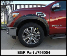 Laden Sie das Bild in den Galerie-Viewer, EGR 2017 Nissan Titan Bolt-On Look Fender Flares - Set