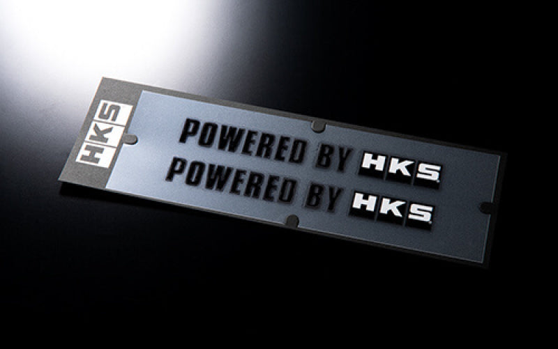 HKS HKS STICKER POWERED BY HKS W200 BLACK