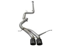 Cargar imagen en el visor de la galería, aFe Takeda 3in SS Exhaust Cat-Back 13-16 Ford Focus ST 2.0L Black Tips