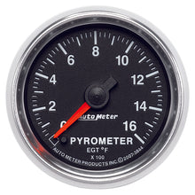 Laden Sie das Bild in den Galerie-Viewer, Autometer GS 0-1600 degree F Full Sweep Electronic Pyrometer Gauge