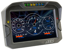 Laden Sie das Bild in den Galerie-Viewer, AEM CD-7 Non Logging GPS Enabled Race Dash Carbon Fiber Digital Display w/o VDM (CAN Input Only)