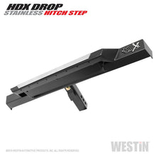 Cargar imagen en el visor de la galería, Westin HDX Stainless Drop Hitch Step 34in Step 2in Receiver - Textured Black