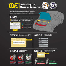 Load image into Gallery viewer, Magnaflow Converter Universal CARB Compliant 2.25in Inlet 2.25in Outlet 16in Length