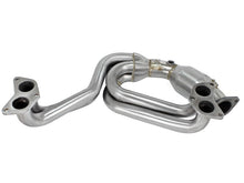 Charger l&#39;image dans la galerie, aFe 12-17 Toyota 86 / FRS / BRZ Twisted Steel 304 Stainless Steel Long Tube Header w/ Cat