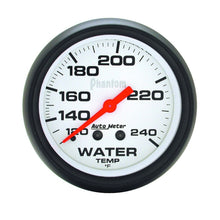 Charger l&#39;image dans la galerie, Autometer Phantom  66mm 120-240 Deg F Mechanical Water Temperature Gauge