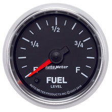 Laden Sie das Bild in den Galerie-Viewer, Autometer GS 2 1/16in. 0-280 Ohms Fuel Level Gauge - Stepper Motor