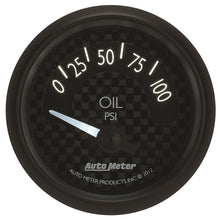 Laden Sie das Bild in den Galerie-Viewer, Autometer GT Series 52mm Short Sweep Electronic 0-100 psi Oil Pressure