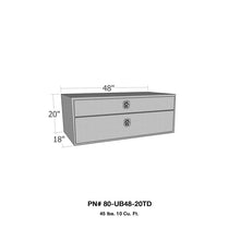 Cargar imagen en el visor de la galería, Westin/Brute UnderBody 48in x 20in w/ Top Drawer - Aluminum