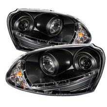 Load image into Gallery viewer, Spyder Volkswagen GTI 06-09/Jetta 06-09 Halogen Model Only - DRL Black PRO-YD-VG06-DRL-BK