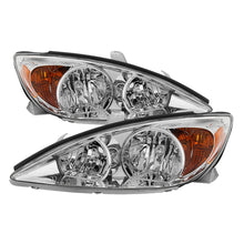 Laden Sie das Bild in den Galerie-Viewer, Xtune Toyota Camry 2002-2004 OEM Style Headlights -Chrome HD-JH-TCAM02-AM-C