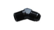 Cargar imagen en el visor de la galería, Vibrant -6AN to 1/4in NPT 45 Degree Elbow Adapter Fitting