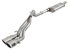 Carica l&#39;immagine nel visualizzatore di Gallery, aFe Rebel Series 2.5in SS Cat-Back Exhaust w/ Polished Tip 07-18 Jeep Wrangler (JK) V6 3.6/3.8L 4dr