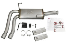 Carica l&#39;immagine nel visualizzatore di Gallery, aFe Rebel Series CB Middle-Side Exit SS Exhaust w/ Polished Tips 09-16 GM Silverado/Sierra V6/V8