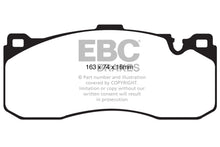 Cargar imagen en el visor de la galería, EBC 08-10 BMW 135 3.0 Twin Turbo Greenstuff Front Brake Pads