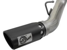 Carica l&#39;immagine nel visualizzatore di Gallery, aFe LARGE BORE-HD 4in 409-SS DPF-Back Exhaust w/Dual Black Tips 2017 GM Duramax V8-6.6L (td) L5P