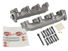 Carica l&#39;immagine nel visualizzatore di Gallery, aFe Power BladeRunner Ported Ductile Iron Exhaust Manifold 01-16 GM Diesel Trucks V8-6.6L (td)