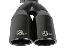 Cargar imagen en el visor de la galería, MACH Force-Xp 409 Stainless Steel Clamp-on Exhaust Tip 2.5in Inlet 3.5in Outlet - Black