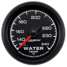 Laden Sie das Bild in den Galerie-Viewer, Autometer ES 52mm 120-240 Deg F Mechanical Water Temperature Gauge