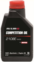 गैलरी व्यूवर में इमेज लोड करें, Motul Nismo Competition Oil 2108E 0W30 1L - Case of 6