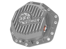 Carica l&#39;immagine nel visualizzatore di Gallery, aFe Power Street Ser Rear Diff Cover Raw w/Mach Fin 2017 Ford Diesel Trucks V8-6.7L(td) Dana M275-14