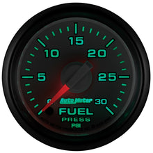 Laden Sie das Bild in den Galerie-Viewer, Autometer Factory Match 52.4mm Full Sweep Electronic 0-30 PSI Fuel Pressure Gauge