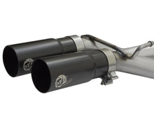 Cargar imagen en el visor de la galería, aFe Rebel Exhausts Cat-Back SS Ford F-150 04-08 V8 4.6/5.4L w/ Black Tips