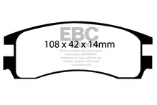 Charger l&#39;image dans la galerie, EBC 00-05 Buick Le Sabre (FWD) 3.8 (15in Wheels) Ultimax2 Rear Brake Pads