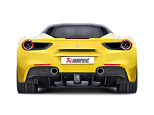 Carica l&#39;immagine nel visualizzatore di Gallery, Akrapovic 16-17 Ferrari 488 GTB/488 Spyder Slip-On Line (Titanium) w/ Carbon Tips