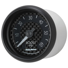 Laden Sie das Bild in den Galerie-Viewer, Autometer GT Series 52mm Mechanical 0-60 psi Boost Gauge