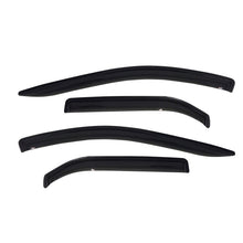 Cargar imagen en el visor de la galería, Westin 2009-2018 Dodge/Ram Quad Wade Slim Wind Deflector 4pc - Smoke