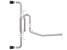 Charger l&#39;image dans la galerie, aFe POWER Takeda 19-21 Toyota RAV4 L4-2.5L 304SS CB Exhaust w/ Black Tips