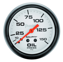 Charger l&#39;image dans la galerie, Autometer Phantom 66.7mm 0-150 PSI Mechanical Oil Pressure Gauge