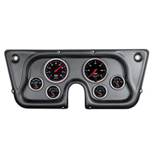 Laden Sie das Bild in den Galerie-Viewer, Autometer Designer Black 67-72 Chevy Truck C/K/K5/Suburban Dash Kit 6pc Tach/MPH/Fuel/Oil/WTMP/Volt