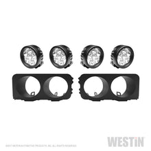 Laden Sie das Bild in den Galerie-Viewer, Westin Universal Light Kit for Outlaw Front Bumper - Textured Black