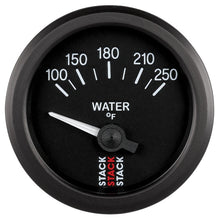 Load image into Gallery viewer, Autometer Stack 52mm 100-250 Deg F 1/8in NPTF Electric Water Temp Gauge - Black