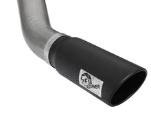 Carica l&#39;immagine nel visualizzatore di Gallery, aFe MACHForce XP Exhaust Large Bore 5in DPF-Back Alu. 13-15 Dodge Trucks L6-6.7L (td) *Black Tip