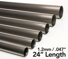 Laden Sie das Bild in den Galerie-Viewer, Ticon Industries 1.25in Diameter x 24.0in Length 1.2mm/.047in Wall Thickness Titanium Tube