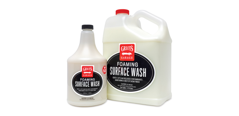 Griots Garage FOAMING SURFACE WASH - 1 Gallon - Case of 4