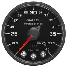 Charger l&#39;image dans la galerie, Autometer Spek-Pro - Nascar 2-1/16in Water Press 0- 40 psi Bfb