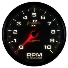 Charger l&#39;image dans la galerie, Autometer Phantom II 5in Electrical 10K RPM In-Dash Tachometer