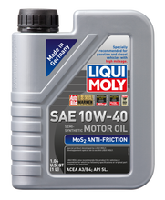 Charger l&#39;image dans la galerie, LIQUI MOLY 1L MoS2 Anti-Friction Motor Oil 10W40 - Case of 12